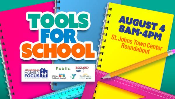 TODAY: Action News Jax Family Focus ‘Tools for School’ supply drive