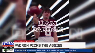 Bartram Trail's Liam Padron commits to Texas A & M