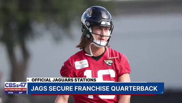 Jags QB Trevor Lawrence speaks to the media since reaching deal for 5-year, $275M contract extension