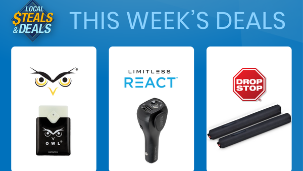 Local Steals and Deals: Stay safe in the car with Drop Stop, Owl, and Limitless React