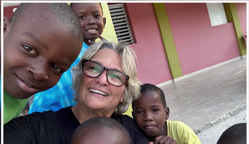 Doodle Cinotti was in Haiti on a mission trip.