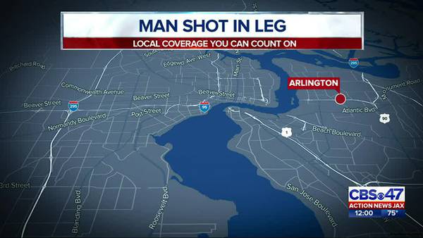 Man shot in leg after dispute in Arlington apartment complex parking lot, Jacksonville police say