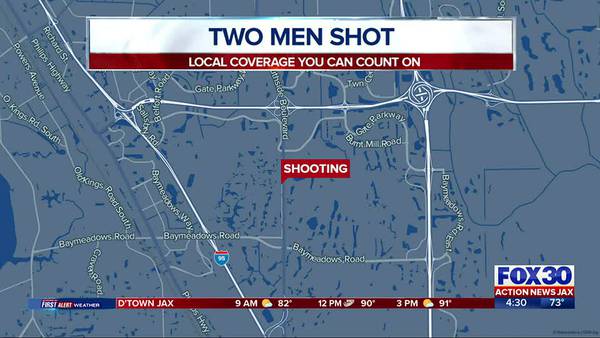 JSO: 2 men seriously injured following shooting on Jacksonville’s Southside