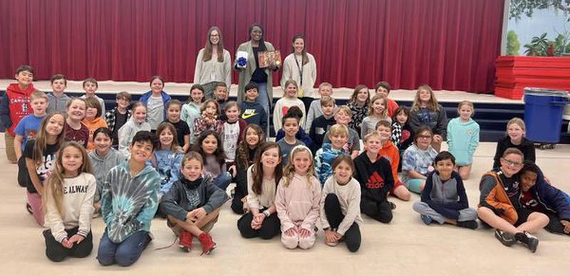 ANJ's Tenikka Hughes visited Cunningham Creek Elementary in St. Johns to read for students.