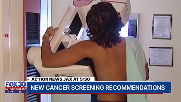 New cancer screening recommendations