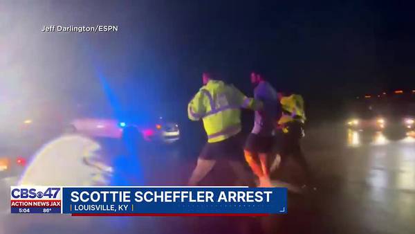 Scottie Scheffler arrest