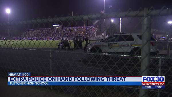 Increased security at Fletcher High School football game after potential threat