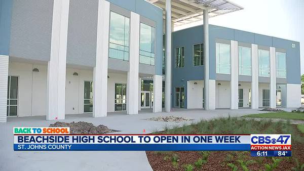 Beachside High School to open in one week