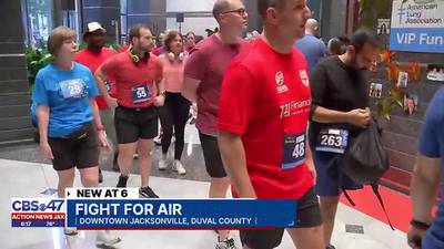 ‘It’s like a family:’ Fight For Air Climb in Jacksonville kicks off this weekend