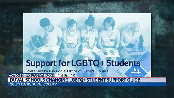 Duval schools changing LGBTQ+ student support guide