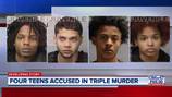4 teenagers charged with second-degree murder in fatal Jacksonville triple shooting