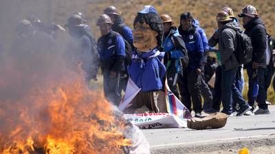 March for Bolivia's ex-President Morales turns violent, as political crisis escalates