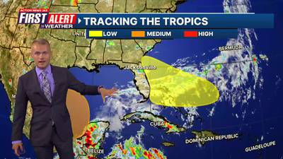 Tracking the tropics into next week