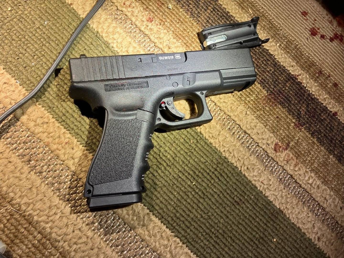 The suspect from Wednesday's officer involved shooting, Vincent Palmero, was in possession of what JSO detectives later determined to be an airsoft handgun.
