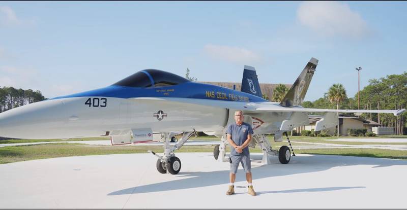 Boeing teammate and U.S. Navy veteran, Daniel Mastrolia, gathered a group of employees -- including many other military veterans -- to restore the plane and refresh its livery.