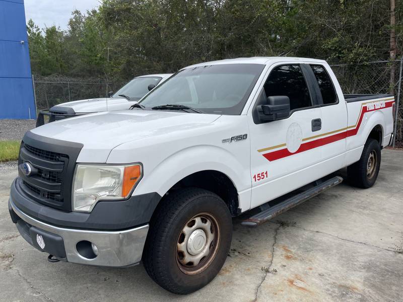A 2015 Ford F-150 will be part of the vehicle fleet looking for a new owner.
