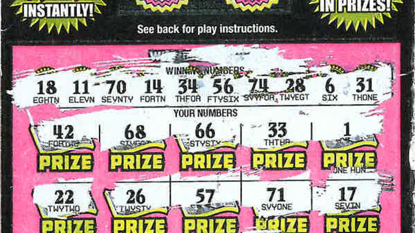 Jacksonville man wins a 'fast' million with scratch-off lottery game