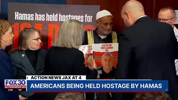 Families of hostages make another plea for their return home