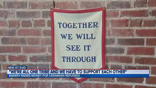 ‘We are all one tribe’: Springfield bakery helps raise money for Ukrainian aid