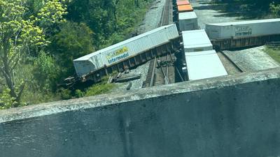 Photos: Trains crash in Southeast Georgia, no one hurt, traffic not affected