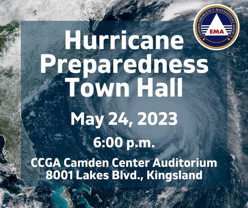 Camden County to host hurricane preparedness town hall