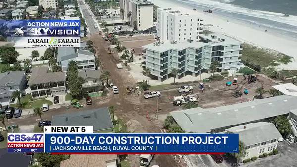 ‘900-day project:’ Neighbors in Jacksonville Beach waiting to get road and beach access back