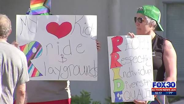Nassau County residents fight for and against Pride Festival being held in Fernandina Beach