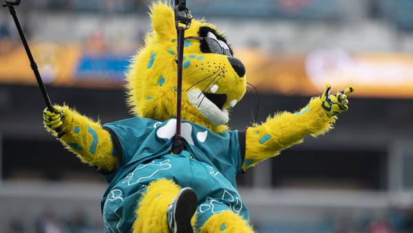 Jaxson De Ville needs your help getting into the Mascot Hall of Fame