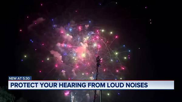 Protect your hearing from loud  noises