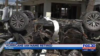 World Meteorological Organization announces name ‘Ian’ will be retired from Atlantic hurricane list