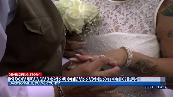 2 local lawmakers reject marriage protection push