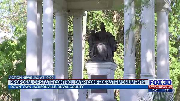 Florida bill if passed would stop local governments from removing monuments, including Confederate