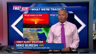 First Alert Forecast: Thu., April 18th - Early Evening