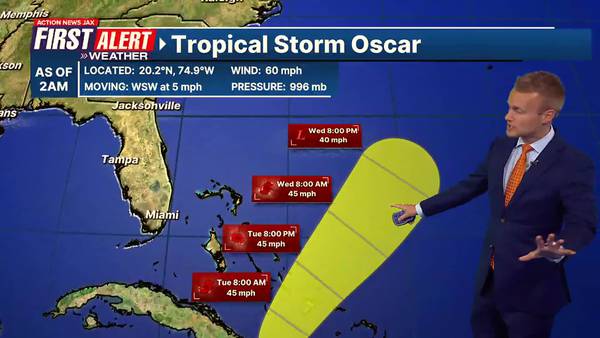 Oscar makes landfall in Cuba