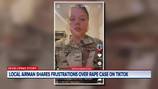 ‘I will never be silenced:’ Local airman shares frustrations over rape case on TikTok