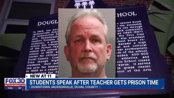 Students speak after teacher gets prison time