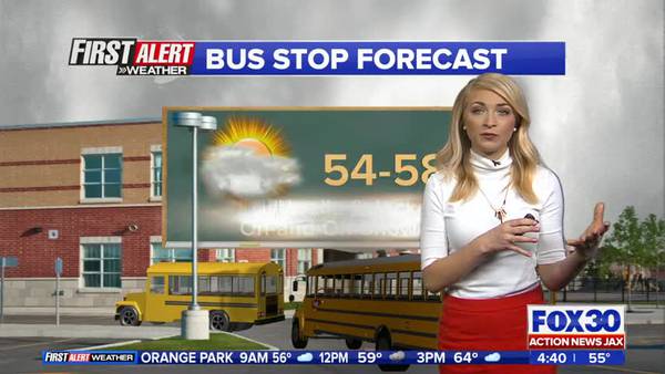 First Alert: Bus Stop Forecast