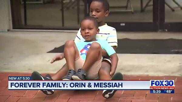Forever family: Orin & Messiah