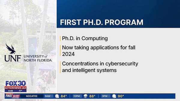 ‘Evolution as a top research university:’ UNF unveils its first Ph.D. program in computing