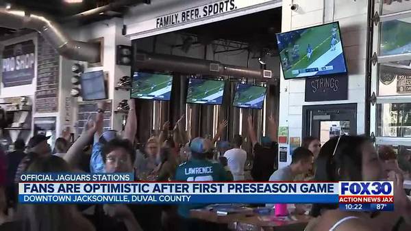 Jaguars fans buzzing with excitement as football season kicks off