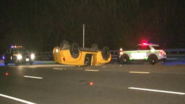 FHP: Man in critical condition after rollover crash in St. Johns County