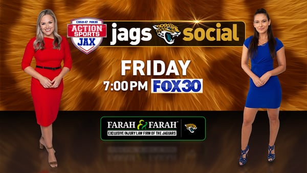 Watch Jags Social on FOX30 on Friday at 7 p.m.