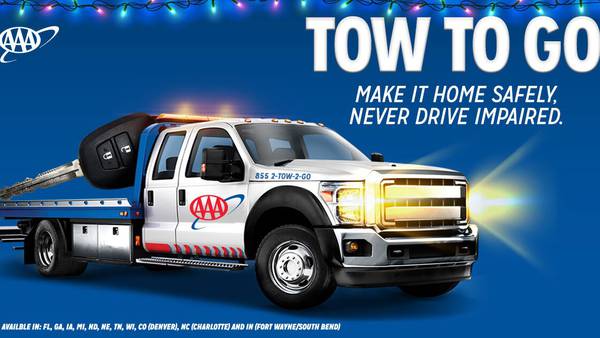 AAA activating Tow to Go in Florida, Georgia for Memorial Day Weekend