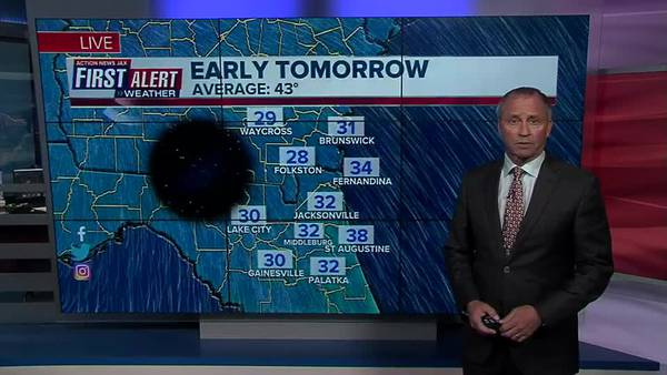 First Alert Forecast: Mon., Jan. 17th - Late Evening