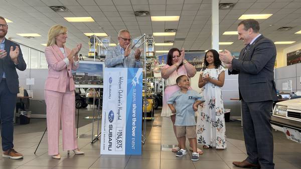 Subaru of Jacksonville ’Shares the Love’ with Wolfson Children’s Hospital