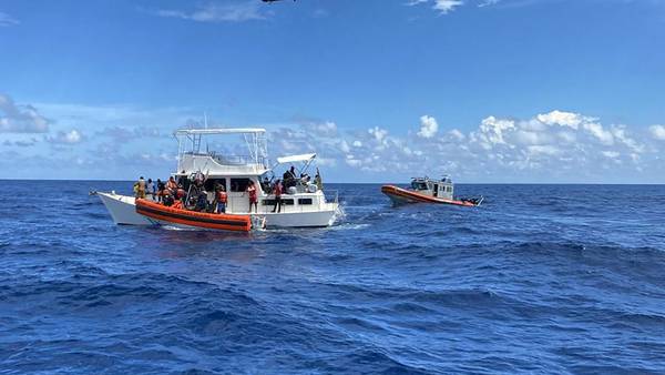 98 migrants rescued from boat off Florida coast lacked food