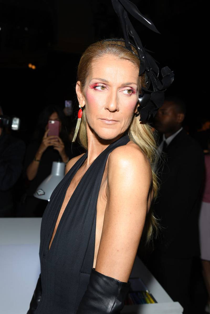 PARIS, FRANCE - JULY 01: Celine Dion attends the Schiaparelli Haute Couture Fall/Winter 2019 2020 show as part of Paris Fashion Week on July 01, 2019 in Paris, France. (Photo by Pascal Le Segretain/Getty Images)