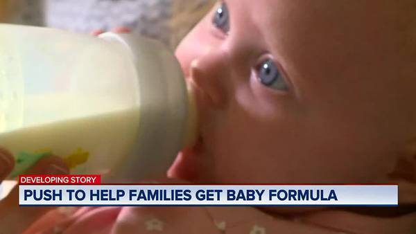 Push to help families get baby formula