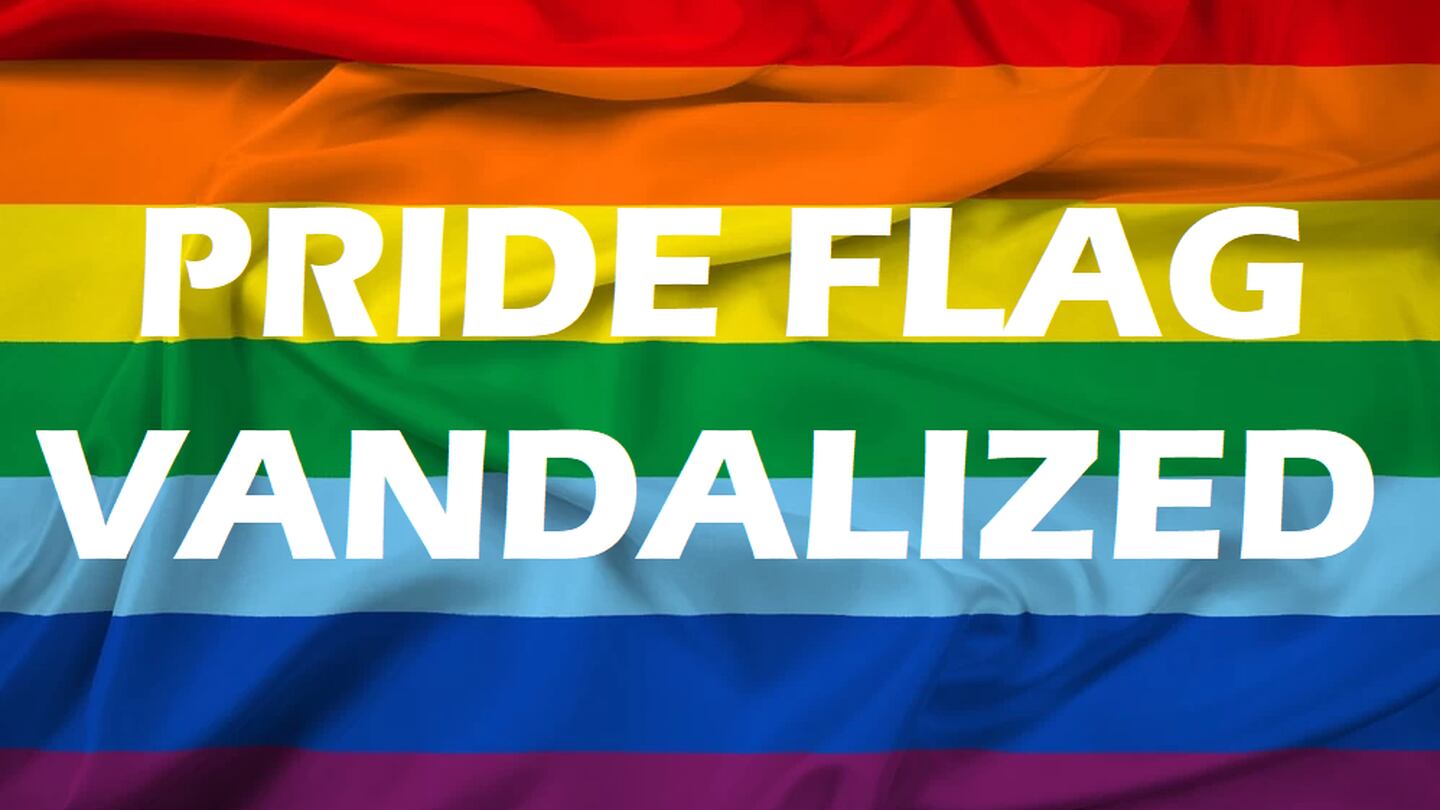 Jacksonville man's Pride flag vandalized, other flags stolen, police