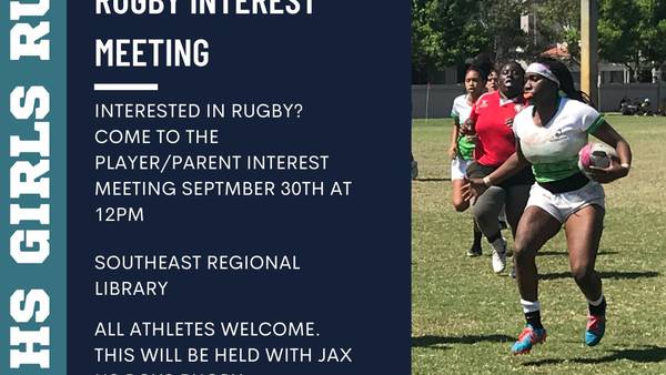 Pioneering rugby team in Duval is looking for high school girls to participate
